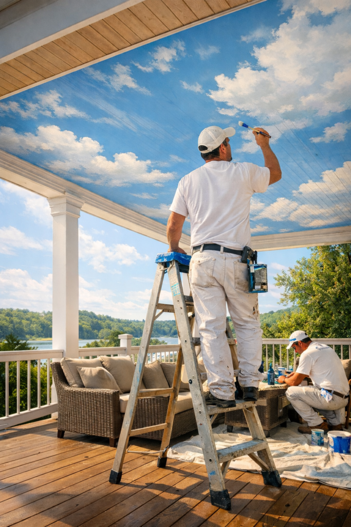 Deck / Ceiling Painting Service